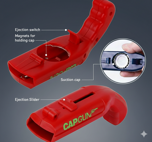 Pop-Action Bottle Opener (Red)