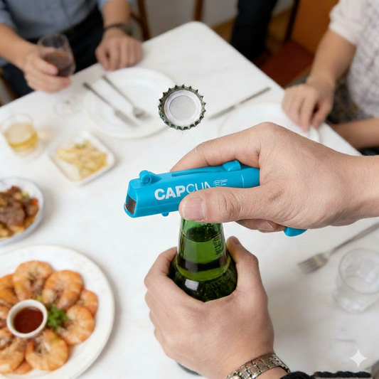 Pop-Action Bottle Opener (Blue)